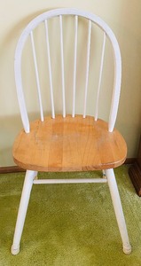 lot 21 image: Pair of Kitchen Chairs