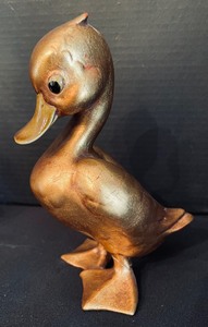 lot 20 image: Two Vintage Duck Figurines by Anthony