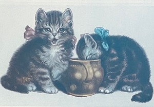lot 34 image: Vintage Sweet Tooth Framed Print