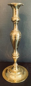lot 44 image: Pair of Beautiful Brass Candleholders by Baldwin