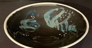 lot 59 image: Signed Pottery Bowl