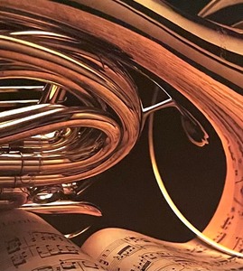 lot 68 image: Music Center of Los Angeles County Framed Print by Eric Myer