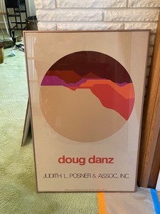 lot 76 image: Retro Framed Doug Danz Print