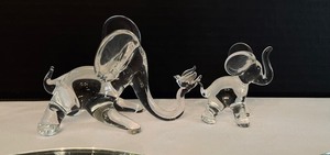 lot 83 image: Adorable Mini Glass and Crystal Figurines