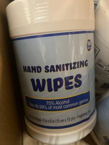 Hand Sanitizing Wipes