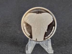 1oz .999 Fine Silver San Diego Zoo Elephant Round