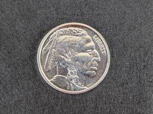 1oz .999 Fine Silver Buffalo Round