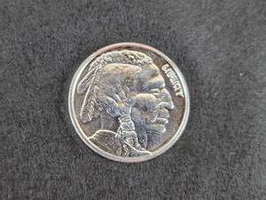 1oz .999 Fine Silver Buffalo Round