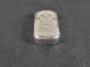 5oz .999 Fine Silver Bar - 9 Fine Mint