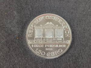 2023 1oz .999 Fine Silver Austrian Philharmonic Coin