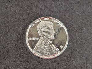 1oz .999 Fine Lincoln Penny Round