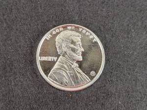 1oz .999 Fine Lincoln Penny Round