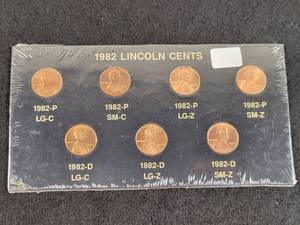 1982 Lincoln Cent Collection