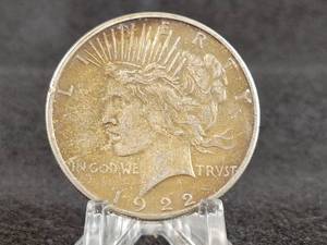 1922-S Silver Peace Dollar