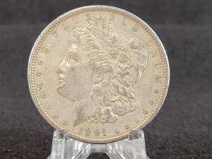 1891 Silver Morgan Dollar
