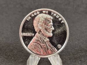 1oz .999 Fine Lincoln Penny Round