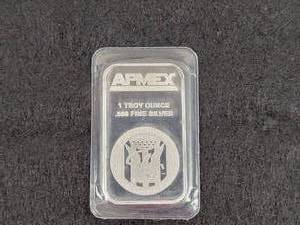 1oz .999 Fine Silver Bar - APMEX