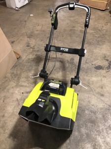 RYOBI 40V HP Brushless 21 in. Cordless Single Stage Snow Thrower , Customer return, Review all pictures
