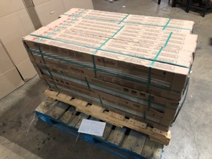 Mix lot of assorted Daltile White Flooring Tile, Customer return, Review all pictures, 25 boxes