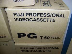 lot 17 image: Fuji Professional Videocassettes (15 Boxes) - New