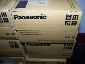 lot 18 image: Panasonic DVCPRO Tapes (8 Boxes and some out of box) - New