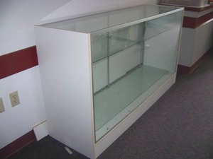 lot 21 image: Large Glass Display Case