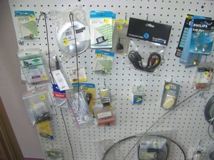 lot 22 image: Peg Board with various Shop items