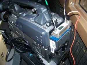 lot 38 image: Sony XDCAM HD 1080i Professional Disc Camcorder with (2) Wireless Mic Beltpacks, Disc Drive Unit and (2) Boxes of Discs