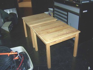 lot 78 image: Wood Tables (2)