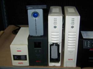 lot 91 image: APC Uninterruptible Power Supplies (8) and others