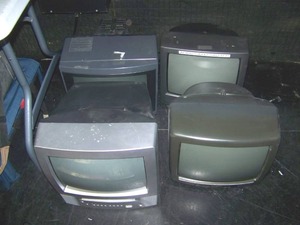 lot 99 image: CRT Televisions  TVs (4)