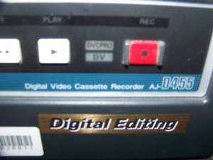 lot 110 image: Panasonic DVCPRO Digital Video Cassette Recorders (2)