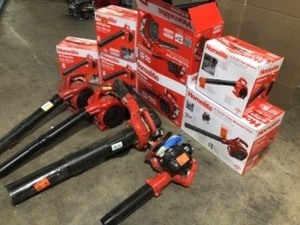 Mix Lot of Homelite 2 Cycle Blowers, Various Models and Conditions, Review all pictures