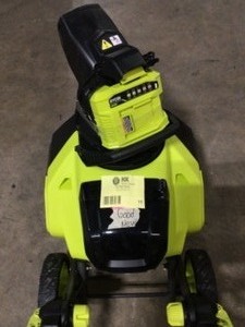 RYOBI 40V HP Brushless 18 in. Single-Stage Cordless Electric Snow Blower, Customer return, Review all pictures