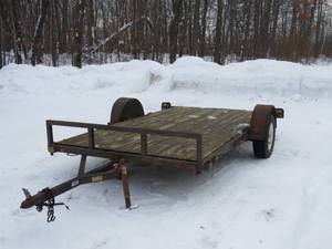 2004 Trailex Flatbed Trailer