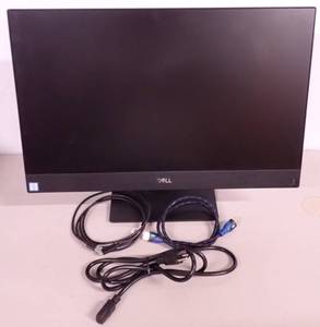 lot 23 image: Dell OptiPlex 7460 AIO  Intel Core I5-8500 CPU  3.00GHz  8GB DDR4 RAM  512GB SSD  NO OS  23.8 InfinityEdge Screen  Cracked LCD Panel  Includes USB-C, VGA and CAB-AC Cords