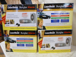 New Case of Laser Shield Burglar Alarms