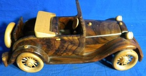 lot 2 image: Autographed Model A Ford Roadster by Bill Chase