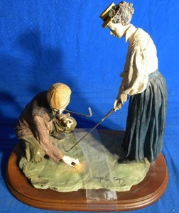 lot 5 image: Angela Tripi Ladies Tree Figurine