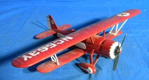 lot 22 image: Wings of Texaco - 3rd in The Series - 1931 Stearman Biplane Die Cast ModelCoin Bank