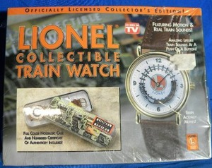 lot 26 image: Lionel Collectable Train Watch