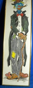 lot 39 image: Murano Clown Picture