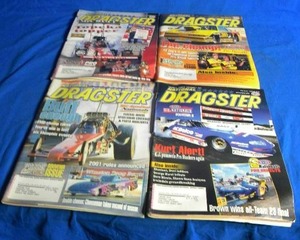 lot 40 image: National Dragster Magazines Set of 4