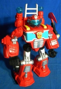 lot 49 image: Playskool Heroes Transformers Rescue Bots Heatwave