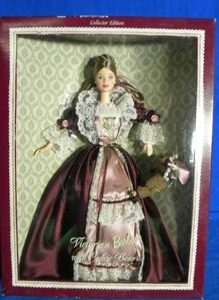 lot 107 image: 1999 Collectors Victorian Barbie wCedric Bear