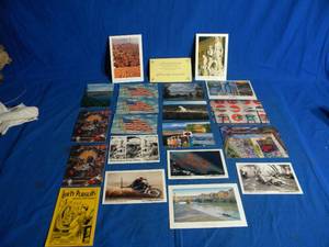 lot 125 image: 20 Post Cards and a Stamp Book