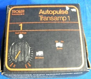 lot 140 image: TROLLER Transistorized Autopulse Transamp 1 HO, N, Z Train Transformer 0-18VDC