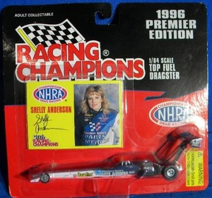 lot 152 image: NHRA 1996 Shelly Anderson Premier Edition Die Cast Scale 164