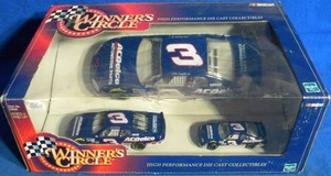 lot 160 image: Winners Circle Dale Earnhardt Die Cast Collectible (3 Different Cars)