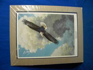 lot 204 image: 18x23 Eagle Picture